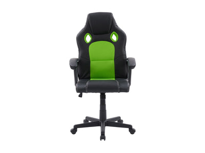 green and black Reclining Gaming Chair Slayer Collection product image by CorLiving#color_green-and-black