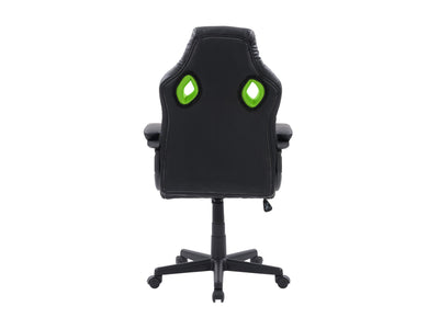 green and black Reclining Gaming Chair Slayer Collection product image by CorLiving#color_green-and-black