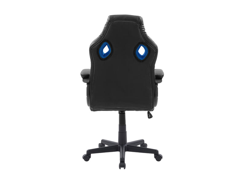 blue and black Reclining Gaming Chair Slayer Collection product image by CorLiving