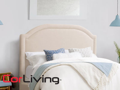 dark grey Upholstered Queen Bed Florence Collection video by CorLiving#color_dark-grey