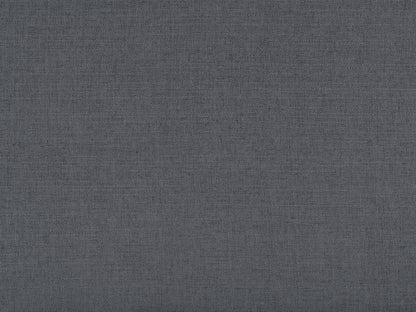 Dark grey adjustable headboard with tufted upholstery, sleek design, and soft fabric texture, suitable for queen and king size beds. Ideal for modern bedroom decor, offering customizable height settings.