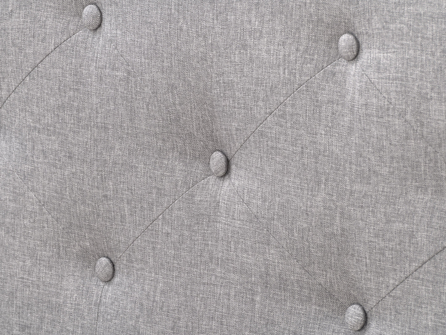 Button-Tufted Upholstered Queen Bed