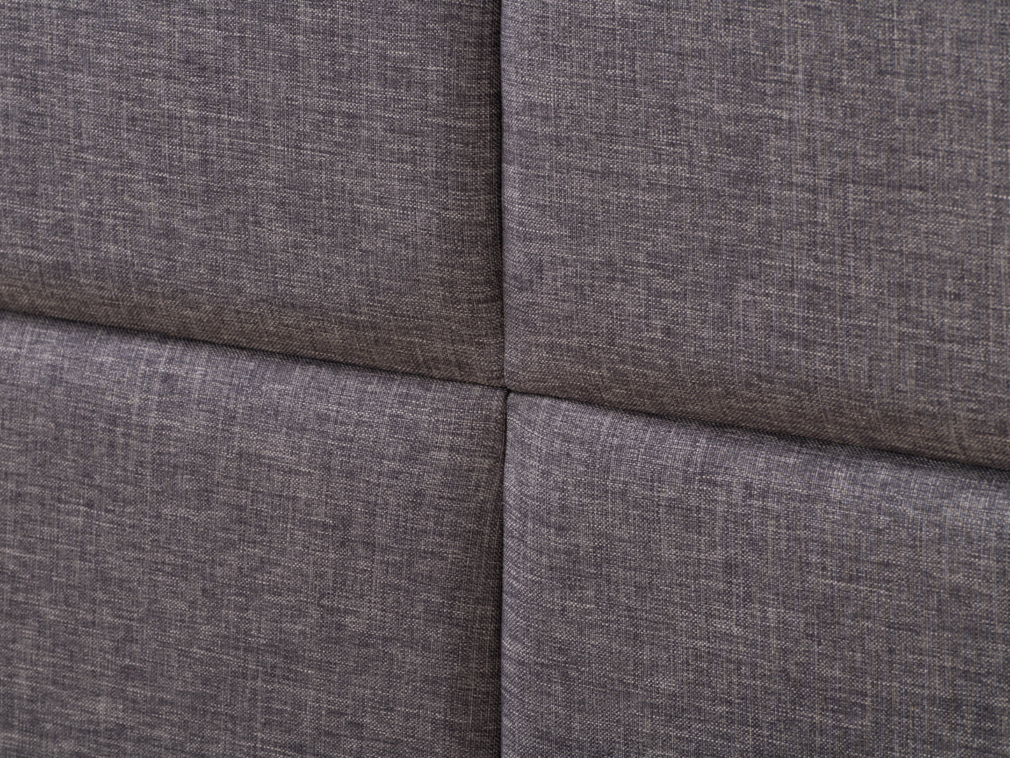 Dark Grey Tufted Upholstered Bed, Queen