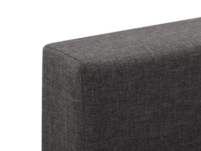 Fabric Bed with Slats