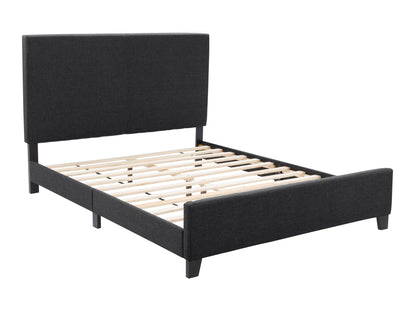 Fabric Bed with Slats
