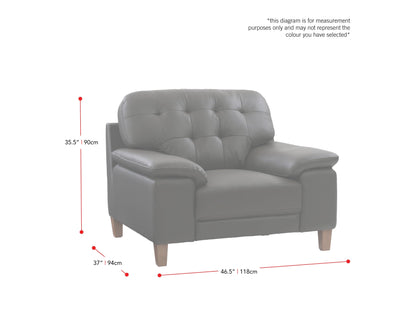 Luxurious leather arm chair in rich brown, featuring a sleek, modern design with chrome legs and plush cushioning for ultimate comfort. Ideal for contemporary living rooms or office spaces.
