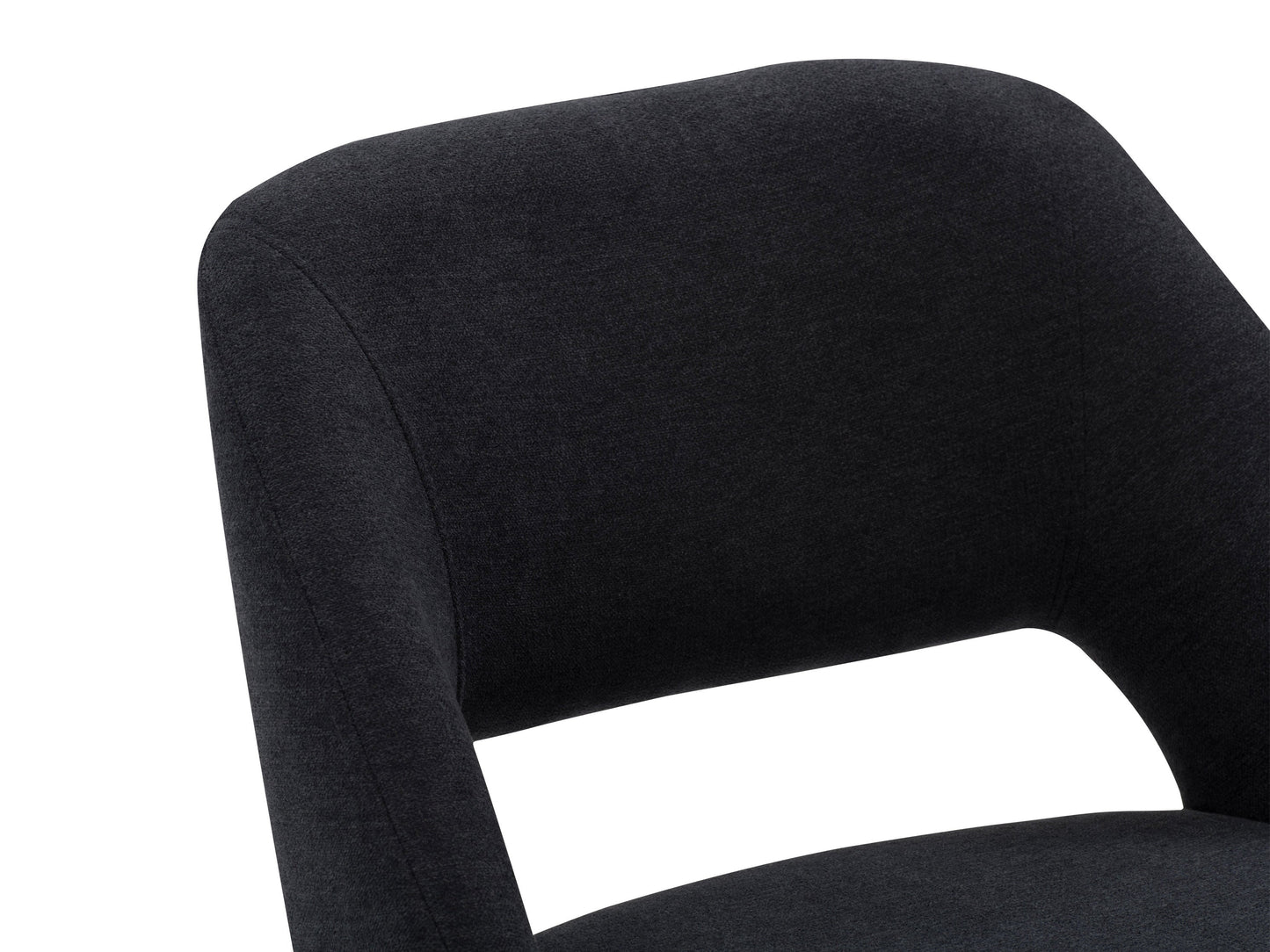 Black velvet bar stools set of 2 with gold metal legs, plush cushioning, and curved backrest for modern kitchen or bar decor.