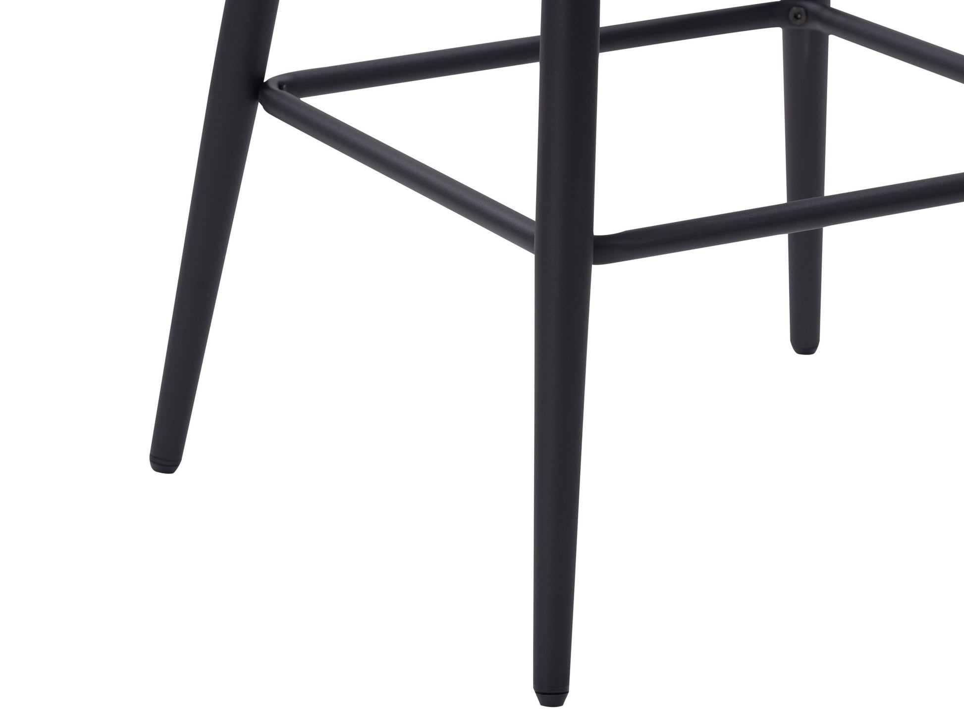 Black velvet bar stools set of 2 with gold metal legs, plush cushioning, and curved backrest for modern kitchen or bar decor.