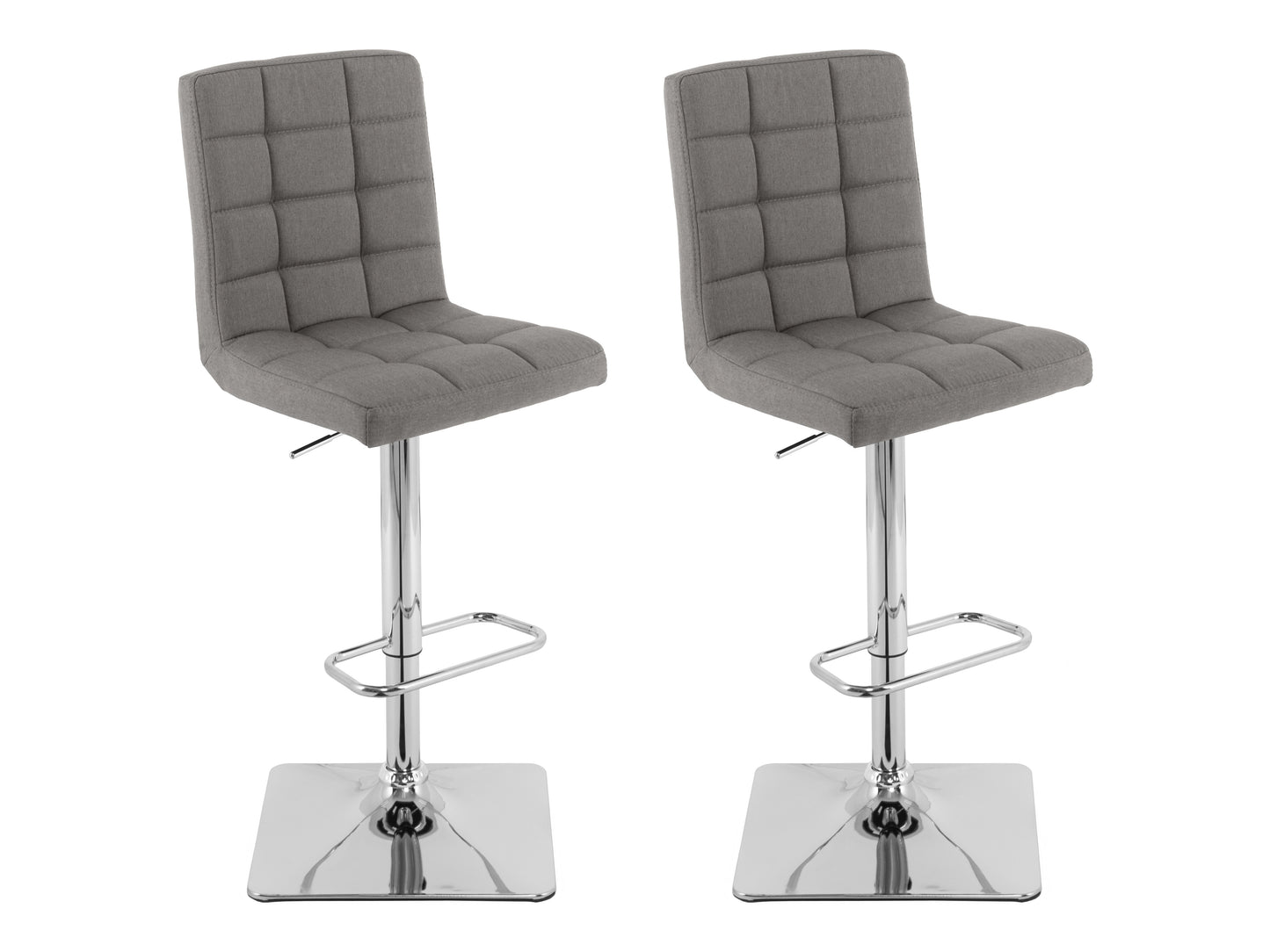 Tufted Adjustable Stools