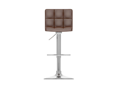 brown Brown Bar Stools Set of 2 Zion Collection product image by CorLiving#color_brown
