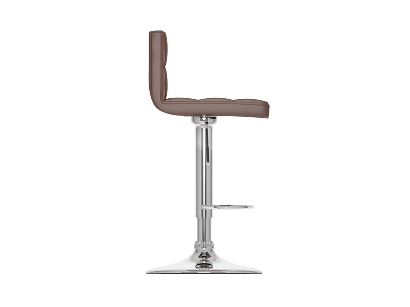brown Brown Bar Stools Set of 2 Zion Collection product image by CorLiving