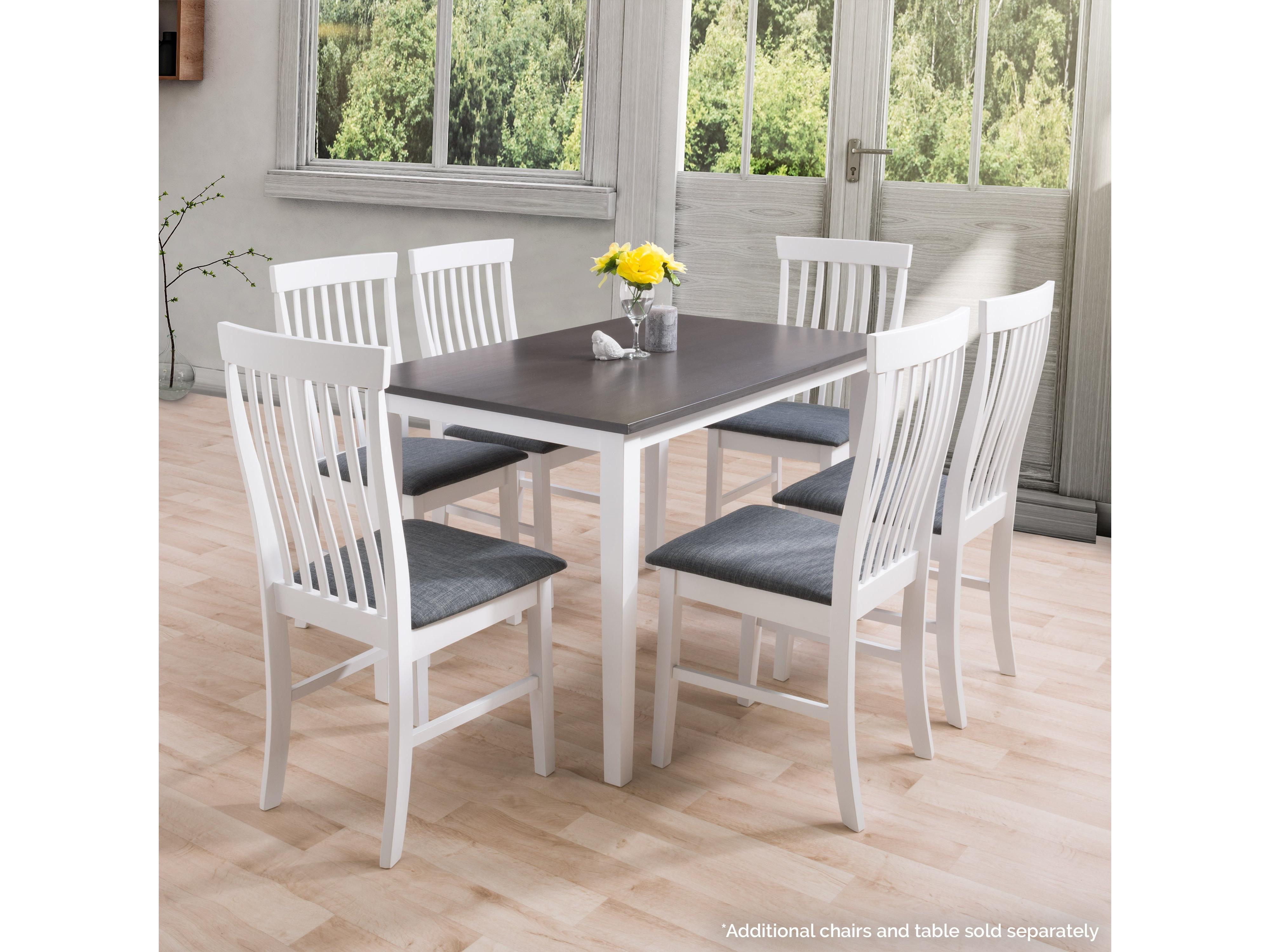Dining table chairs with cushions outlet