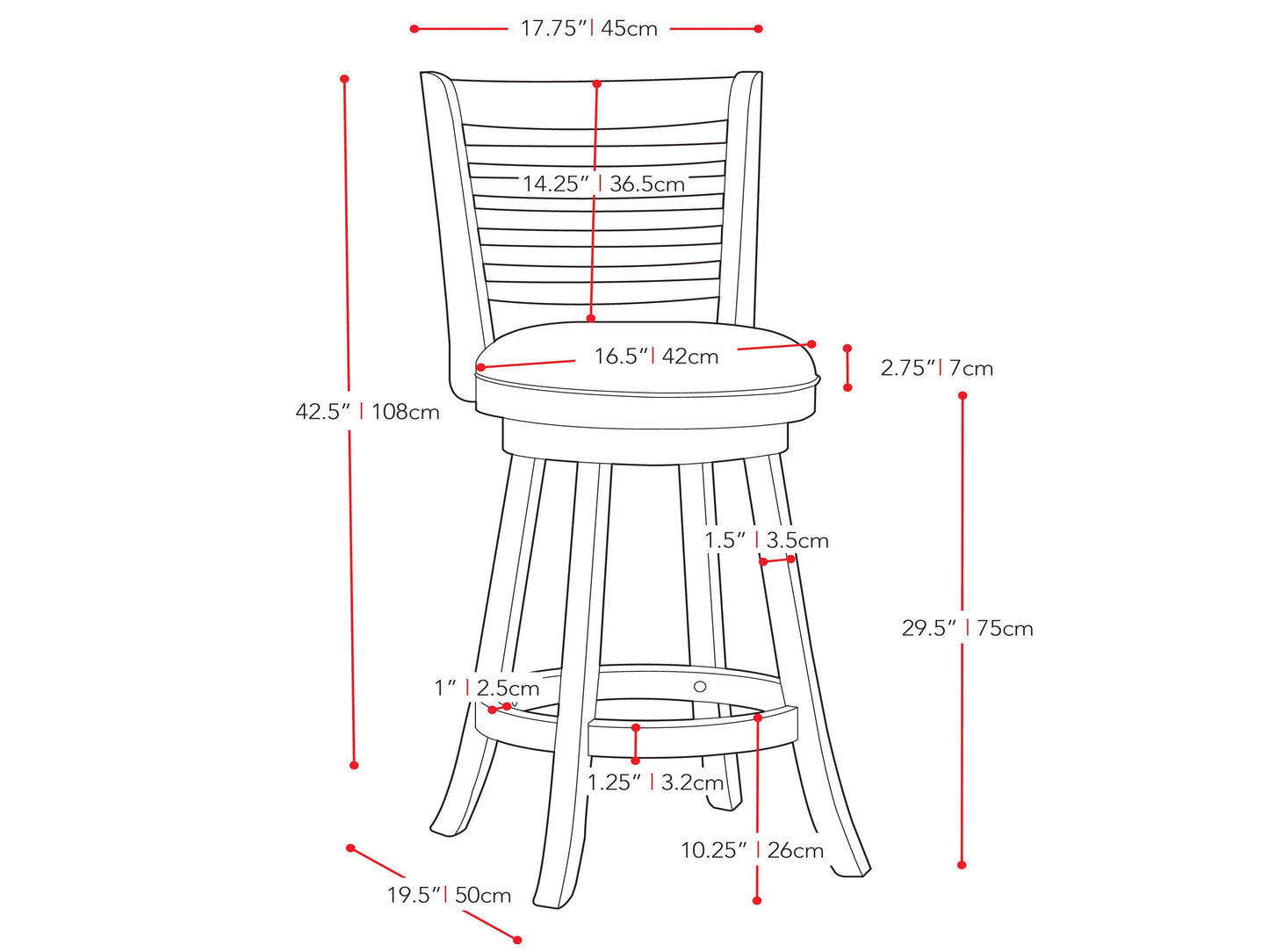 White bar height bar stools set of 2, featuring sleek chrome legs, cushioned seats with white faux leather upholstery, and footrests for added comfort, perfect for modern kitchen or bar settings.