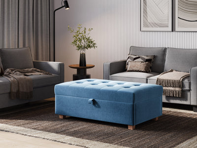 blue Large Storage Ottoman Collection lifestyle scene by CorLiving#color_aubin-prussian-blue