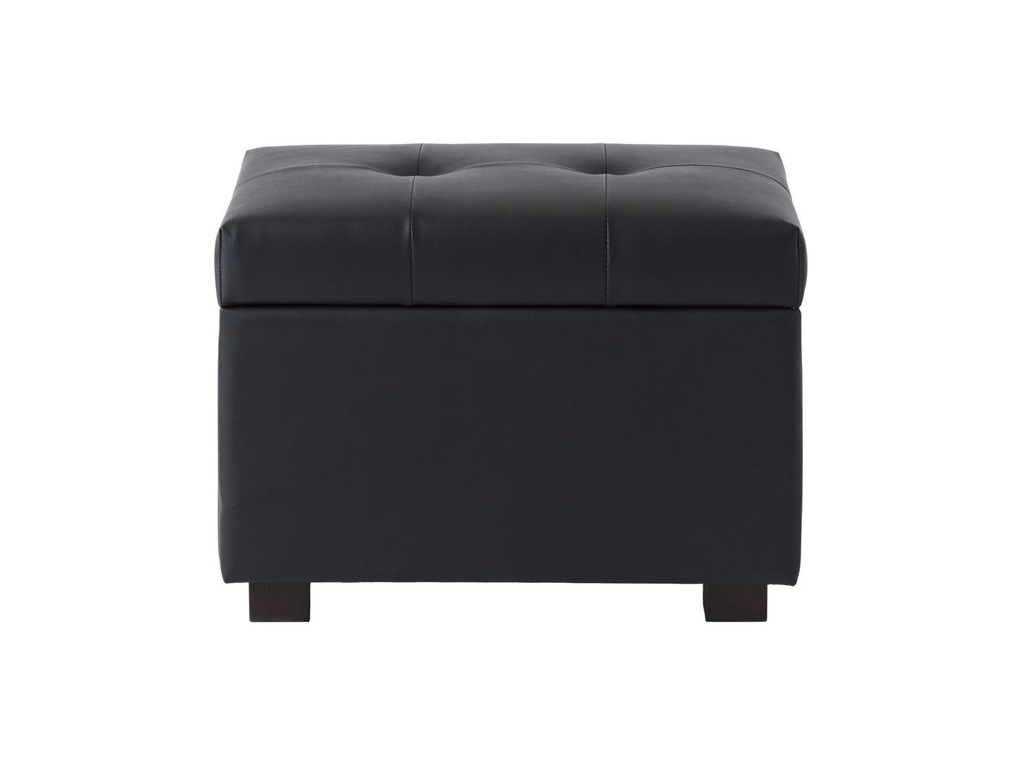 Velvet Ottoman with Storage