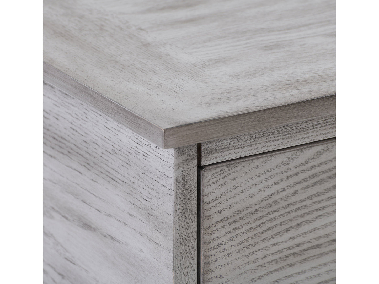 Grey TV stand for TVs up to 95 inches, featuring sleek modern design, durable wood construction, two spacious open shelves, and a minimalist style perfect for contemporary living rooms.