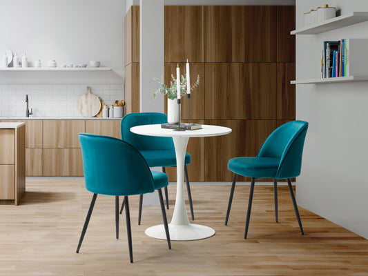 Teal 4 Piece Bistro Dining Set
