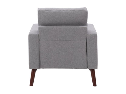 Claridge Grey Tufted Accent Chair