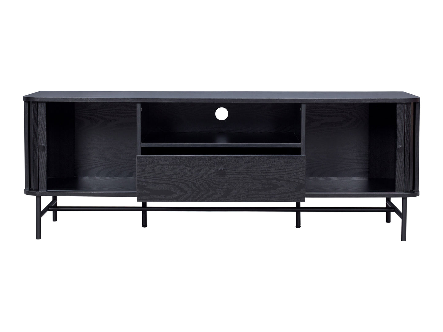 Curved TV Stand / Media Console  for up to 75" TVs