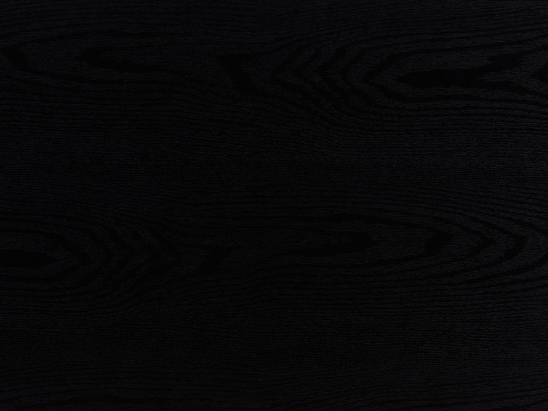 Black Fluted Side Table