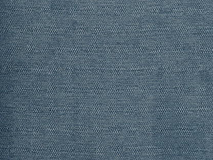 Georgia Fabric Ottoman, Blue