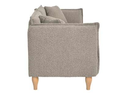 Light Grey Boucle Sofa