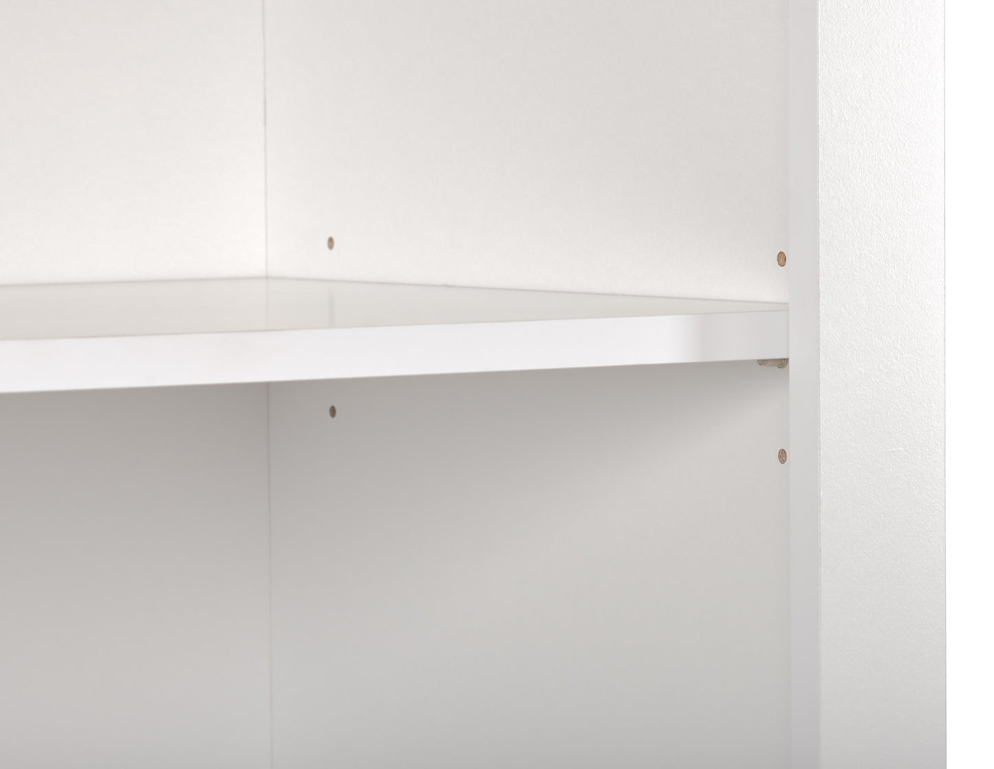Caldwell Arched Bookcase, White