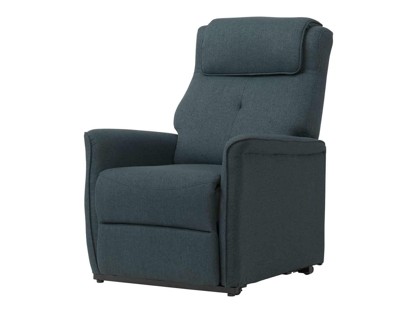 Blue Power Lift Recliner with Remote