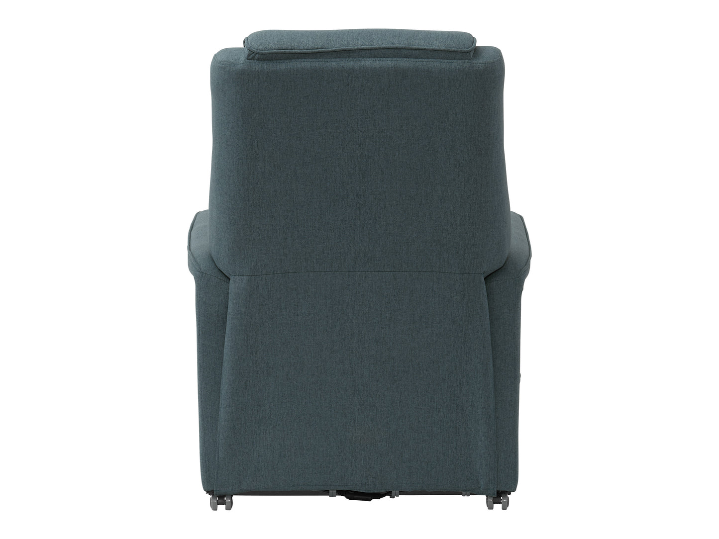 Blue Power Lift Recliner with Remote