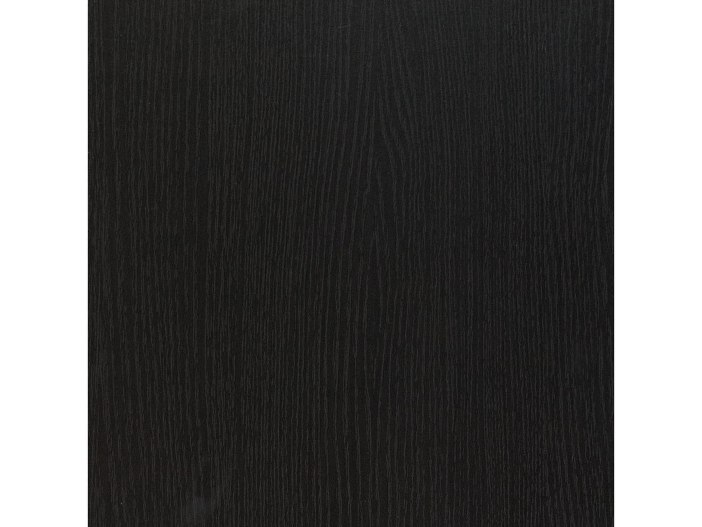 Black 5-shelf bookcase with sleek, modern design, featuring adjustable shelves, sturdy wooden construction, and smooth matte finish, perfect for organizing books, decor, and storage in any room.