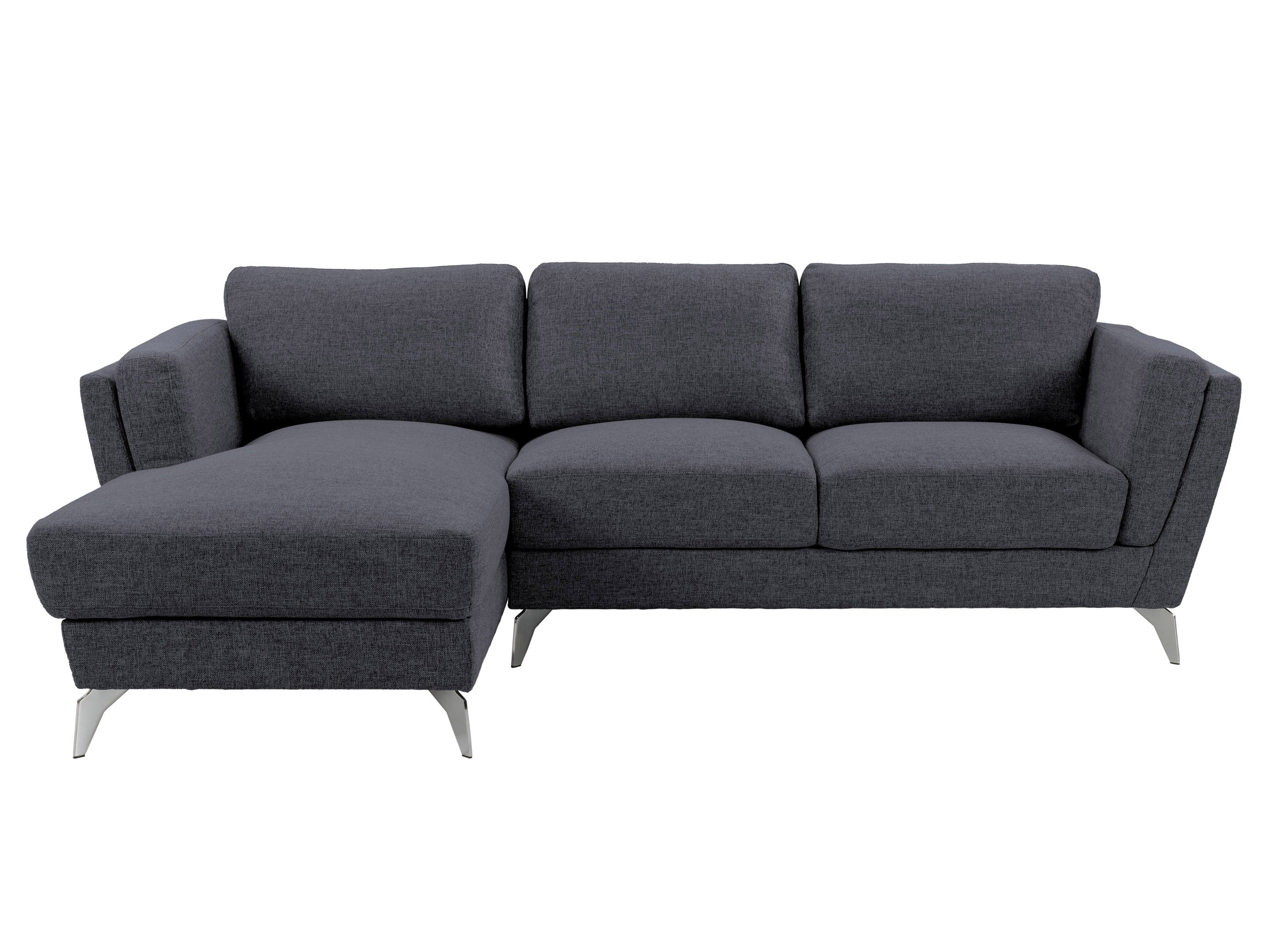 L Shaped Sofa Left Facing Contemporary Sectional Couch CorLiving
