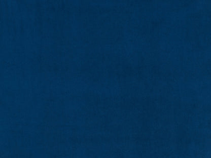 Blue Velvet Storage Ottoman