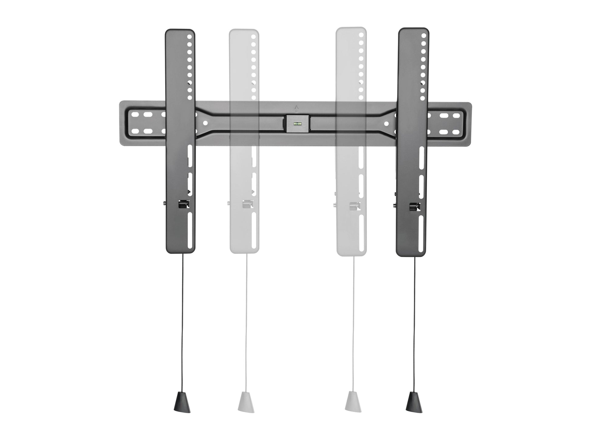 Tilting TV wall mount for 37" - 70" TVs, black, sturdy steel construction, adjustable angles, sleek design, easy installation, supports flat-screen TVs, space-saving solution for living rooms and home theaters.