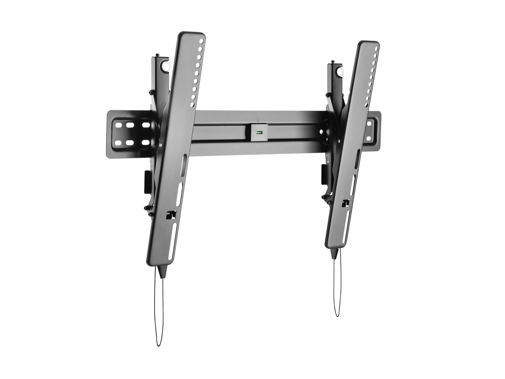 Tilting TV wall mount for 37" - 70" TVs, black finish, durable metal construction, adjustable tilt angle for optimal viewing, sleek and modern design, easy installation with included hardware.