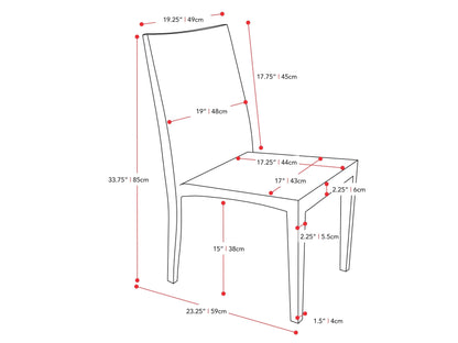 Set of four gray and white patio dining chairs with cushioned seats and backrests, featuring a sleek aluminum frame and weather-resistant fabric, perfect for outdoor dining and entertaining.
