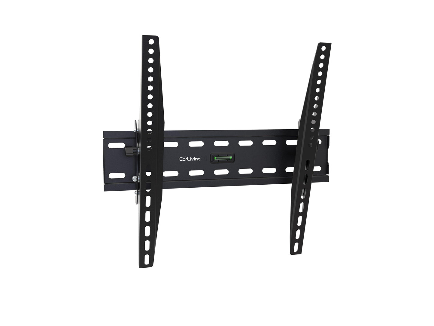Tilting TV wall mount for 26" - 65" TVs, black, sturdy steel construction, adjustable tilt angle, easy installation, fits most flat-screen TVs, space-saving design, enhances viewing experience.
