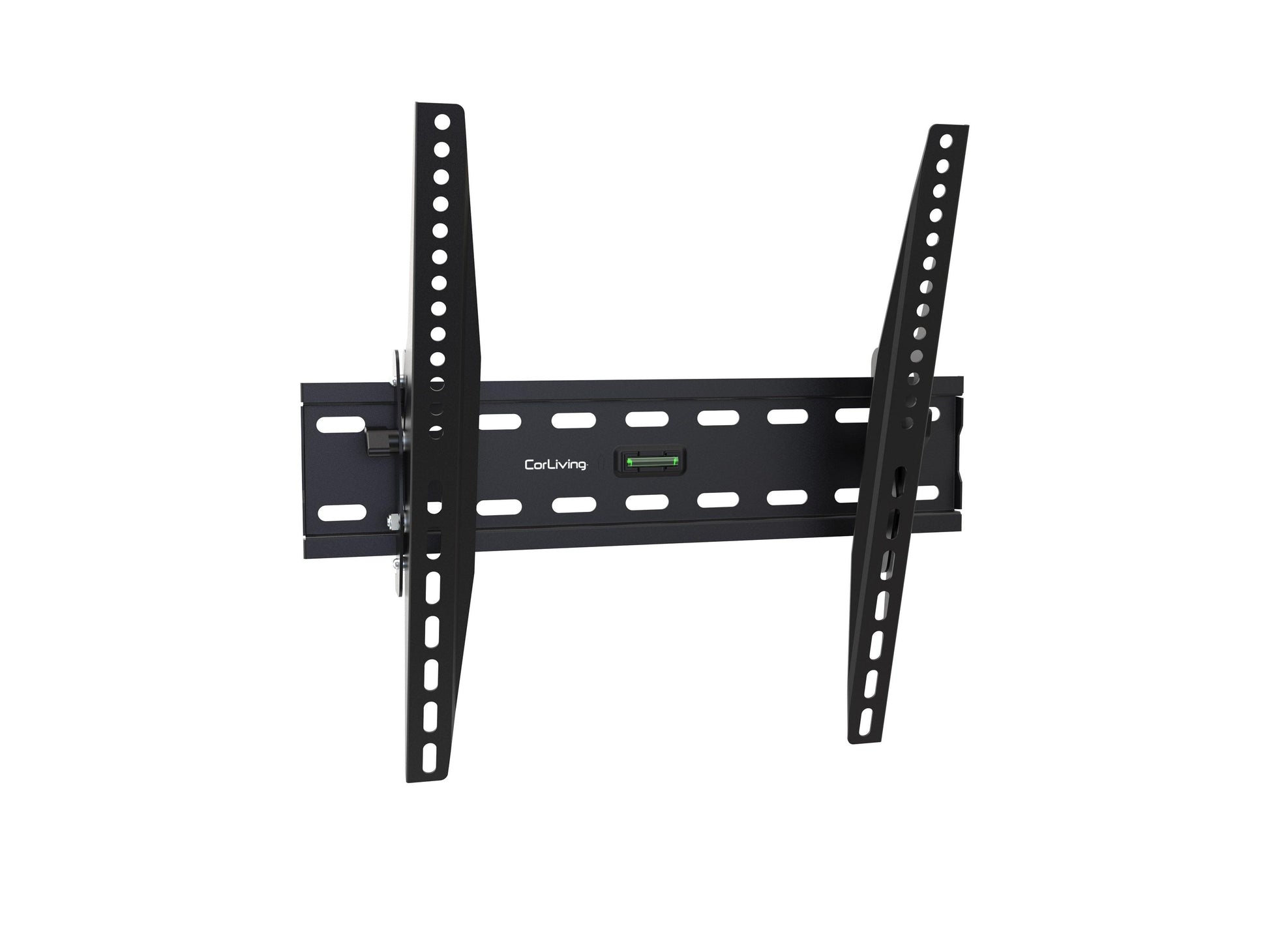 Tilting TV wall mount for 26" - 65" TVs, black, sturdy steel construction, adjustable tilt angle, easy installation, fits most flat-screen TVs, space-saving design, enhances viewing experience.