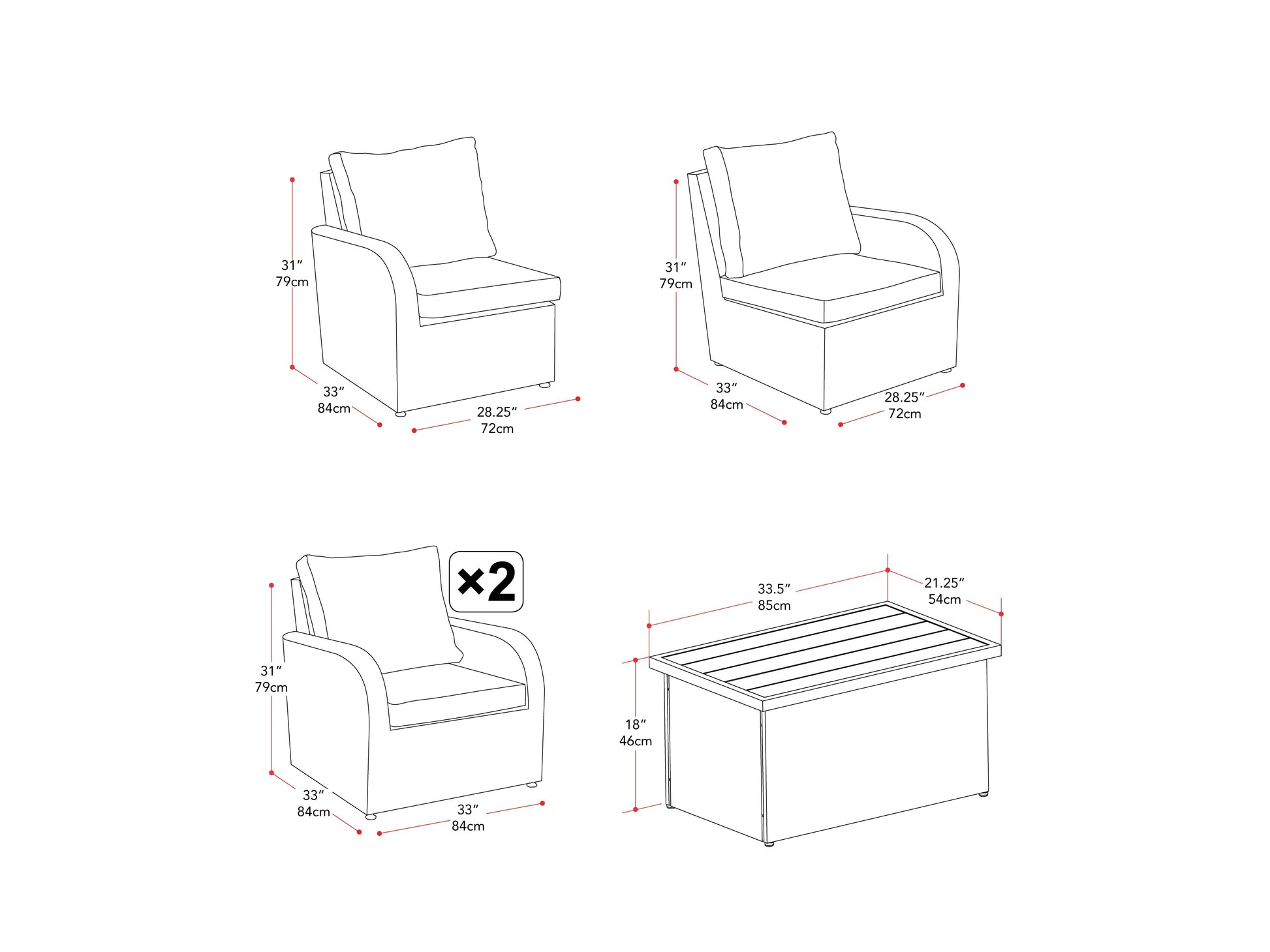 Grey outdoor loveseat set with cushions, featuring a modern design, durable wicker frame, and tempered glass coffee table, perfect for patio or garden lounging. Includes two chairs, loveseat, and side table.