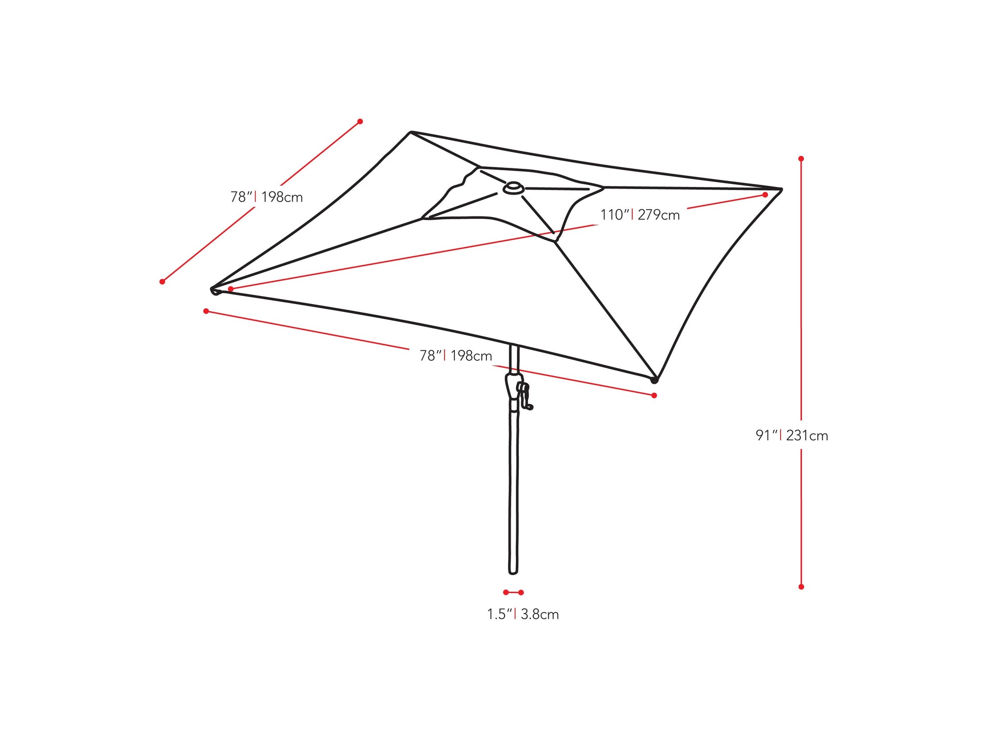 Lime green 9ft square patio umbrella with tilting feature, sturdy aluminum frame, and weather-resistant fabric, perfect for outdoor shade and garden decor.