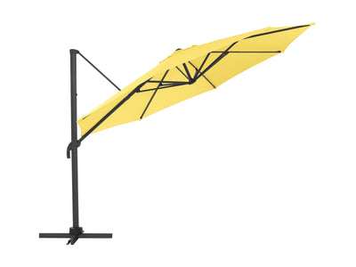yellow deluxe offset patio umbrella 500 Series product image CorLiving#color_ppu-yellow