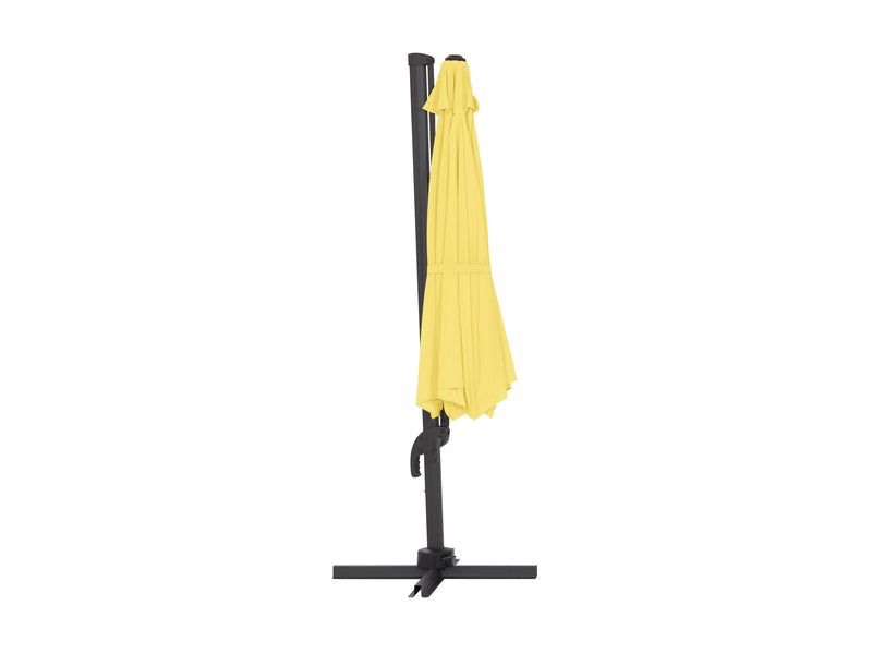 yellow deluxe offset patio umbrella 500 Series product image CorLiving