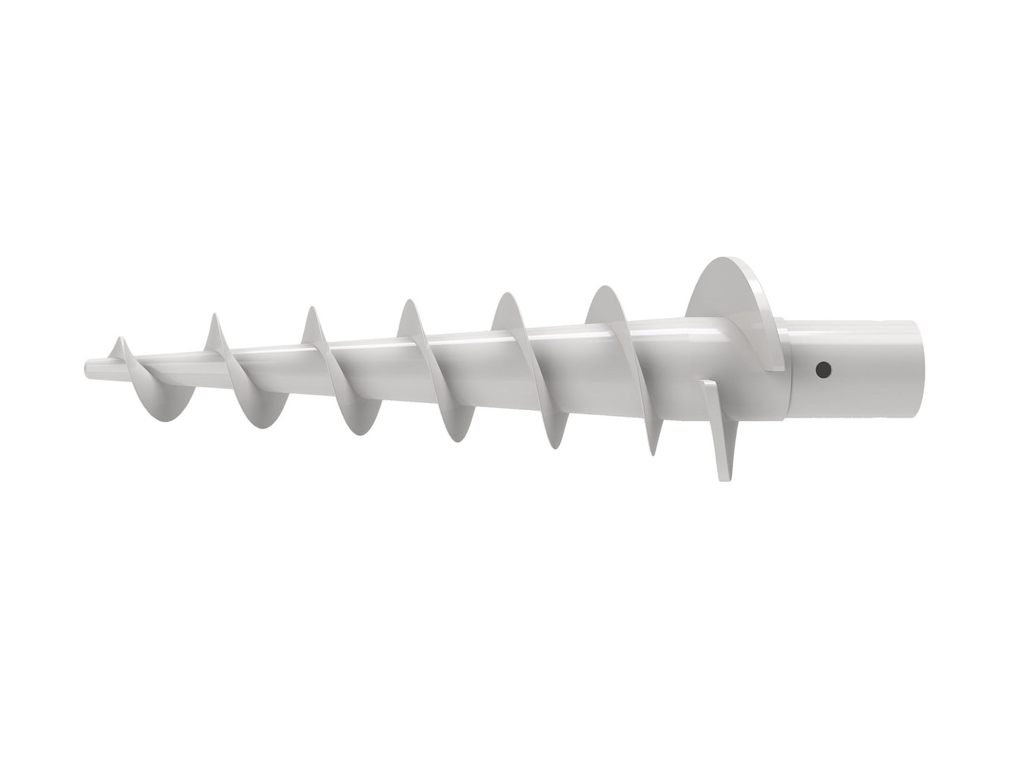 Warm white 7.5ft beach umbrella with UV protection, featuring a sturdy aluminum pole and tilt mechanism for adjustable shade. Ideal for outdoor use, providing ample coverage and stylish beachside comfort.