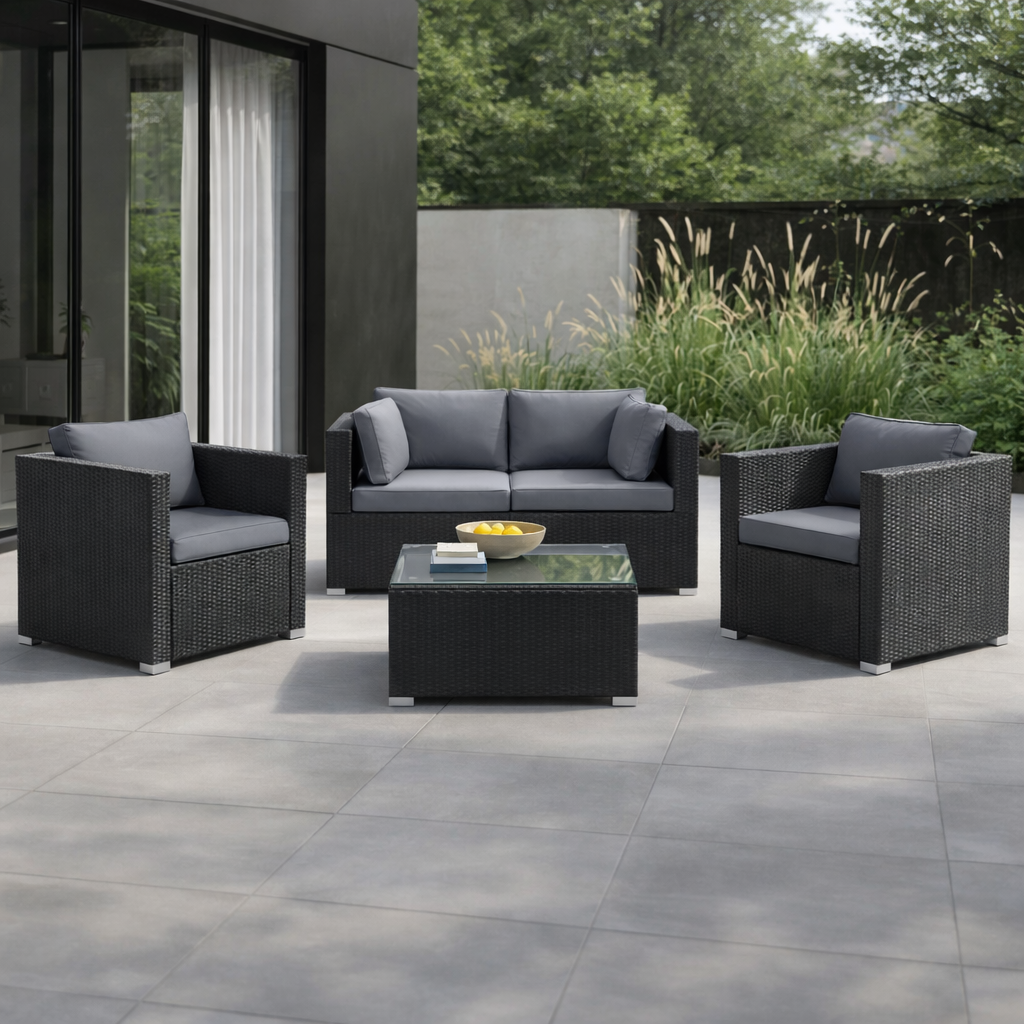 Outdoor Sofa Set, 5pc - FINAL SALE ITEM