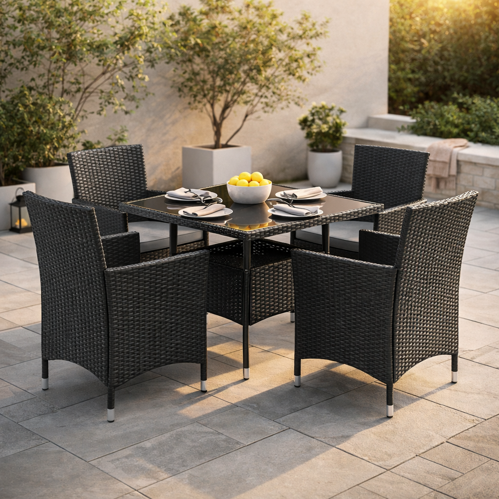 Patio Dining Set 5pc - FINAL SALE ITEM