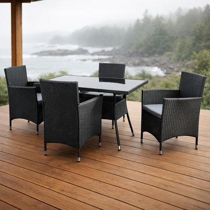 Patio Dining Set 5pc - FINAL SALE ITEM