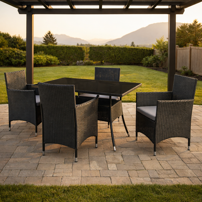 Patio Dining Set 5pc - FINAL SALE ITEM