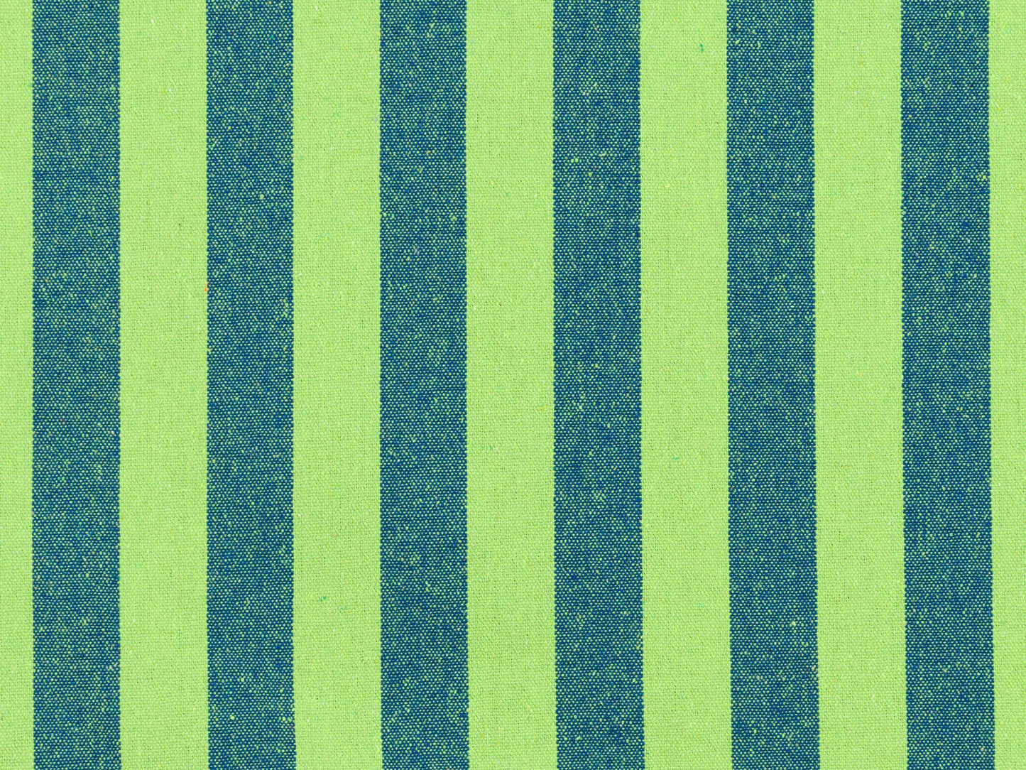 Blue and green striped patio hammock with a sturdy wooden stand, featuring durable fabric and a comfortable design perfect for outdoor relaxation.