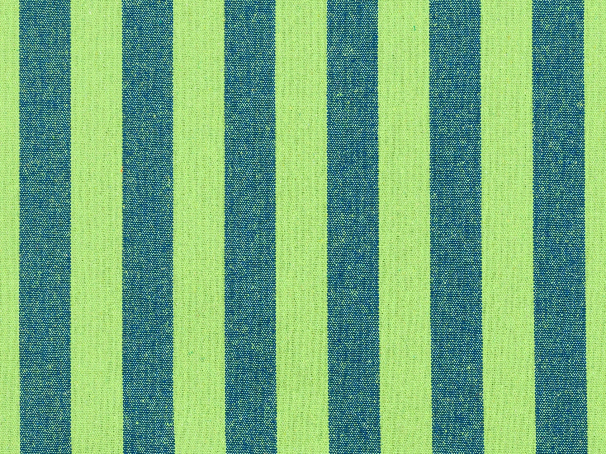 Blue and green striped patio hammock with a sturdy wooden stand, featuring durable fabric and a comfortable design perfect for outdoor relaxation.