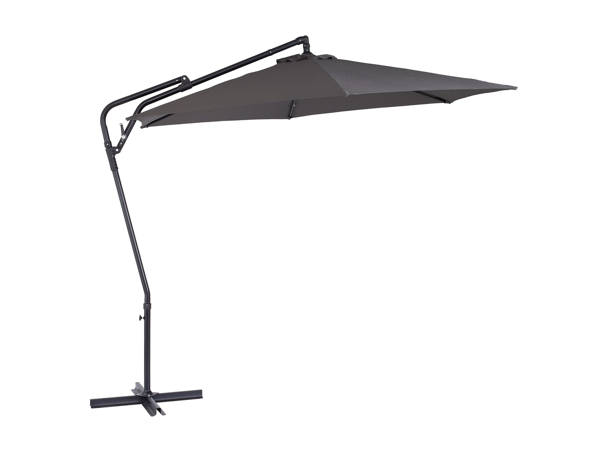 grey patio umbrella canada 10ft Grey Cantilever Umbrella