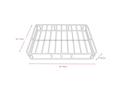 Queen Box Spring, Ready-to-Assemble measurements diagram by CorLiving